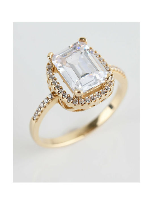 Savvidis Single Stone from Gold 14K