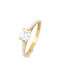 Single Stone from Gold 14K