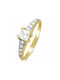 Single Stone from Gold 14K