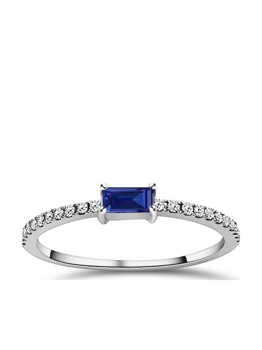 Chrilia Single Stone with Diamond
