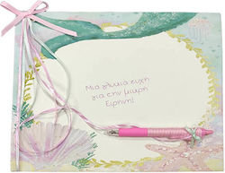 Day4you Handmade Guest Book with Mermaid Theme made of Cardboard