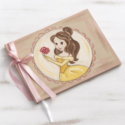 Disney Beauty And The Beast Cartea De Oaspeți Pentru Botez Din Carton