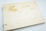 Wooden Guest Book