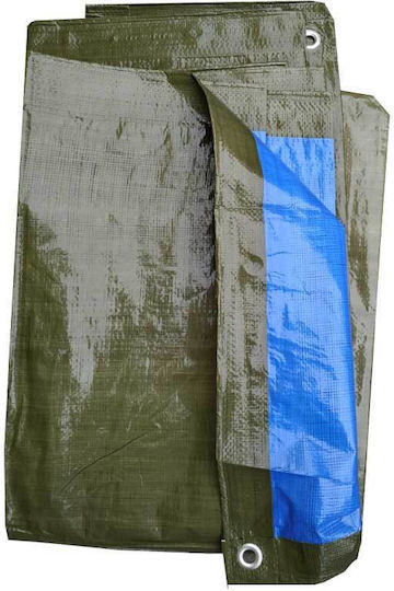 Waterproof Tarpaulin 120gr/m² 2x3m. Light Type Khaki