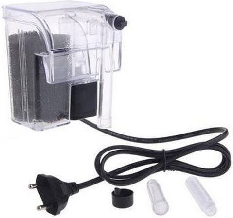 Pendant Aquarium Filter for Aquarium Volume up to 250 lt with Flow Rate 250 lt/h and Power 3W