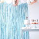 Ginger Ray Party Decorations Curtain in Light Blue Color