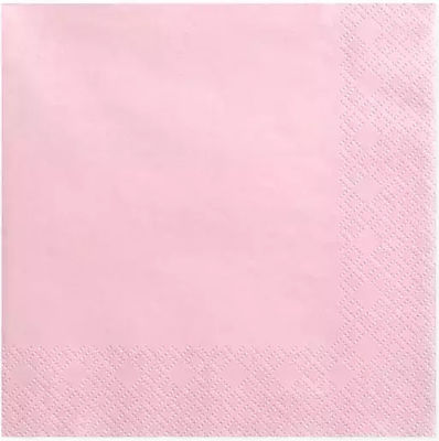 Χαρτοπετσέτες Rosa 33x33cm. 20Stück SP33-1-081J