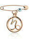 Chrilia Kinder Sicherheitsnadel aus Gold 14K