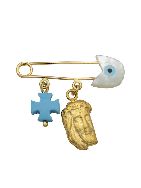 Savvas Design Παιδική Παραμάνα από Χρυσό 14K