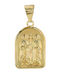 Tasoulis Jewellery Collection Μενταγιόν Παιδικό Φυλαχτό Κωνσταντινάτο από Χρυσό 9K 9K509-2SPA