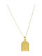 Ortaxidis Pendant Kids Talisman Konstantinato made of Gold 14K ORO2108