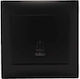 Complete Wall Push Bell Button with Frame Black 27517