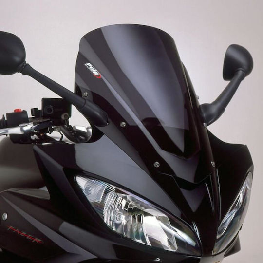 Puig Motorcycle Windshield & Windscreen Tinted Visor for Yamaha FZ6 Fazer 4367F