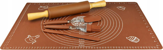 Set Konditoreiwerkzeuge aus Silikon 50cm 5Stück