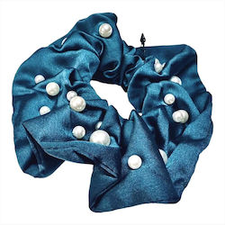 Azure Scrunchie Πετρόλ
