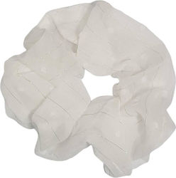 Elecool Scrunchie Λευκό