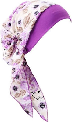 Elecool Turban pentru Păr Violet 1buc