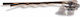 Bizoutaki Silver Rhinestone Hair Pin