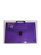 Geantă de Desen din Plastic 32x4x25cm Violet
