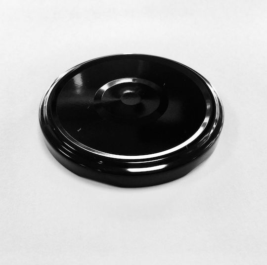 Lid for Storage Container in Black Color Φ82-MAVRO