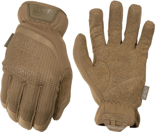 Mechanix Wear Fastfit Coyote Xxl Gloves for Work Beige Synthetic Leather 1pcs
