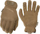 Mechanix Wear Fastfit Coyote Γάντια Εργασίας Μπεζ Συνθετικού Δέρματος