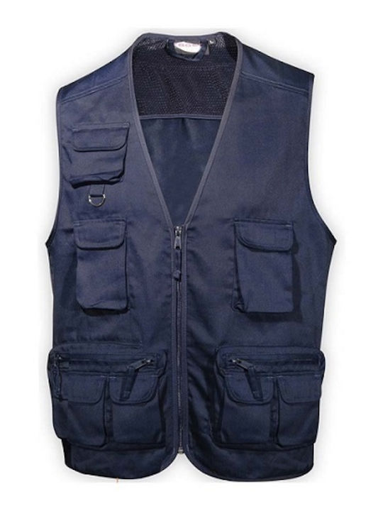 Fageo Safety Vest Navy Blue