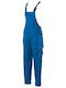 About Basics Arbeitsanzug Latzhosen Baumwolle Blau