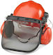 Beeswift Construction Site Helmet with Earplugs Orange 001.002.03.08.004