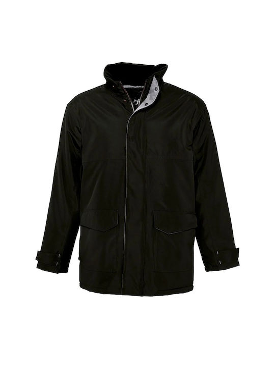 Arbeitsjacke Fleece Schwarz