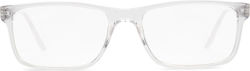 Perspectiv Men's Reading Glasses +2.00 in Transparent color #O-CRYSTAL+2.00