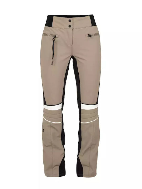 8848 Altitude 228209038-09 Pantaloni de schi și snowboard pentru femei Ski & Snowboard Bej