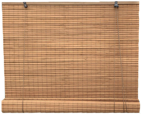 Woodware Στόρι Σκίασης Μπαμπού σε Μπεζ Χρώμα Π80xΥ180εκ.