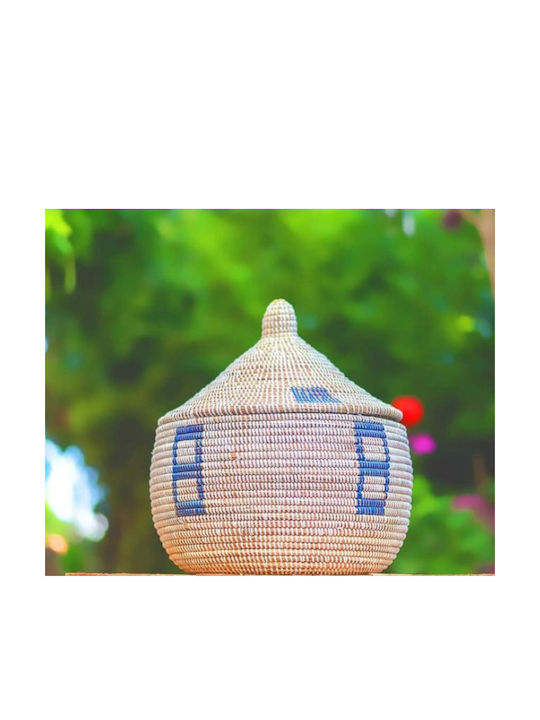 Wicker Decorative Basket 35x35x42cm