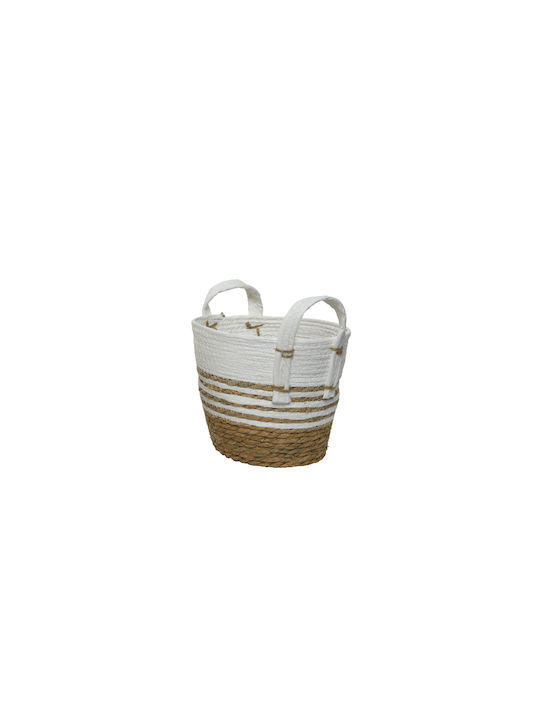 Wicker Decorative Basket 21x24x21cm