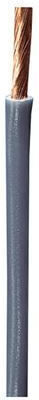 Nyaf H07v-k Netzkabel Typ NYAF mit Kabeleigenschaften 1x6mm² in Grau Farbe 1m