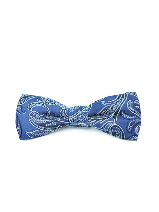 Silk Bow Tie Blue