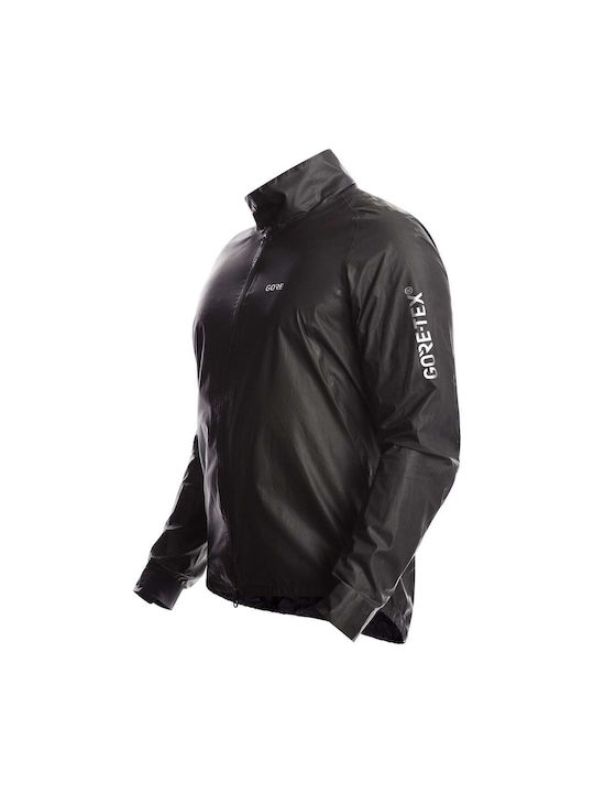 Gore Wear Ανδρικό Αδιάβροχο Αντιανεμικό Ποδηλασίας Μακρυμάνικο Μαύρο