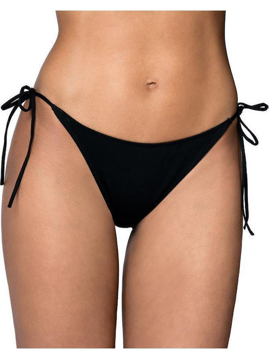 Lorin Bikinihosen Slip Schwarz