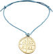 Christening Charm Bracelet Light Blue 50pcs