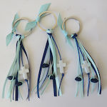 Christening Charm Keychain Blue 50pcs