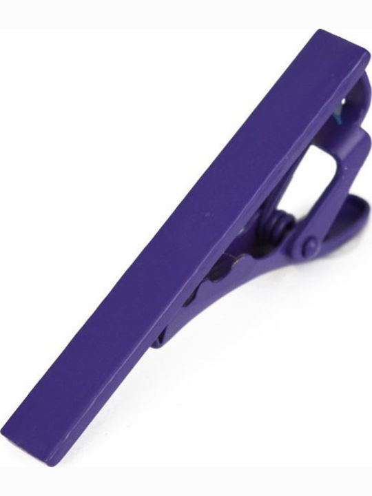 GW Purplematte Clip Γραβάτας Μωβ