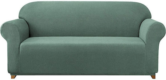 Elastic Cover for Three Seater Sofa Ecru 1pcs 9448-10