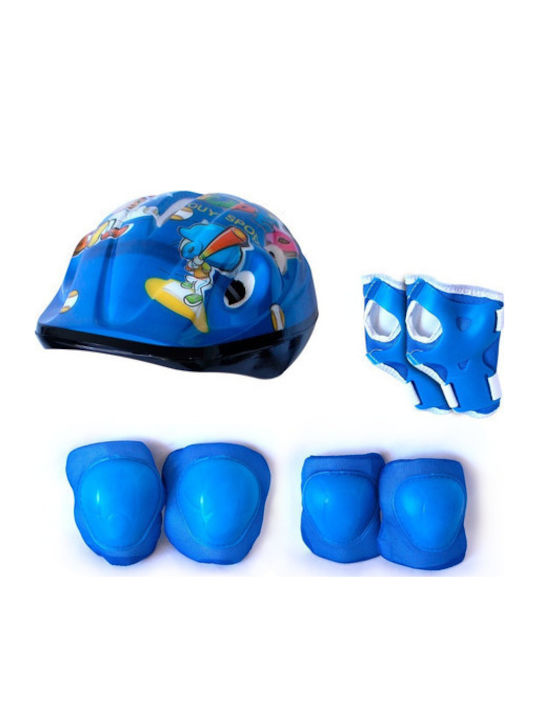 Kind Schutzausrüstung Set für Rollers Blau