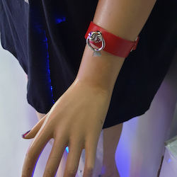 Bullet69 Handmade Small Ring Κόκκινο