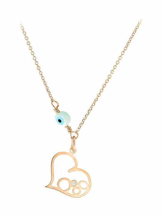 Art d or Colier Inimă Aur 9K Art d or Colier Inimă Aur 9K