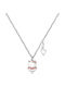 Paraxenies Silver Chain Kids Necklaces Hello Kitty AL12