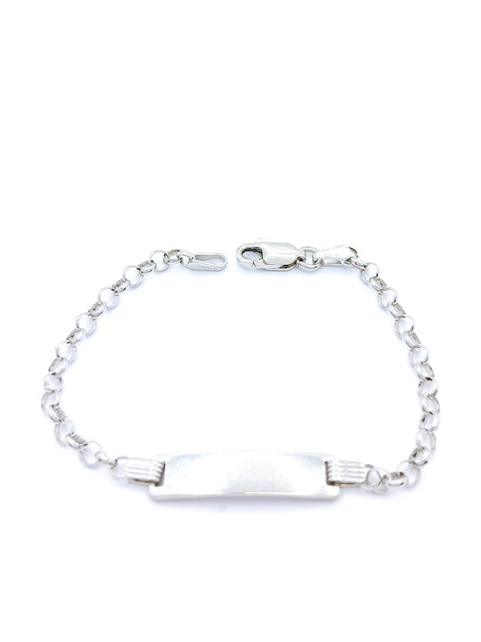 PS Silver Kinderarmband ID aus Silber