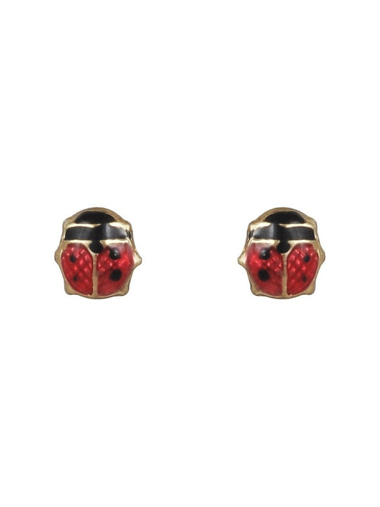 Gold Studs Kids Earrings 0,7gr 9K