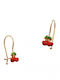 Gold Pendants Kids Earrings 9K